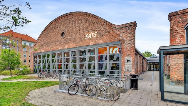 Sats Sagene ligger få minutters gange fra leiligheten, i Pontoppidans gate 7