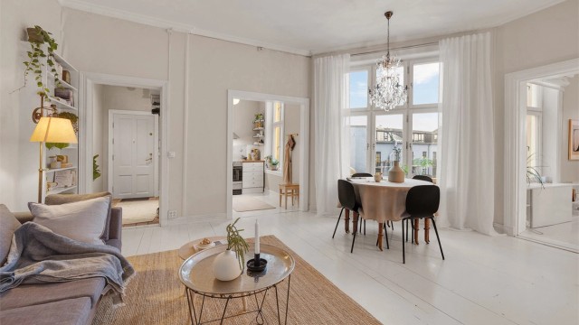 Velkommen til Olaf Ryes plass 1A - presentert av Eiendomsmegler Krogsveen v/ André Gartland Hoff! Foto: Markus Andersson