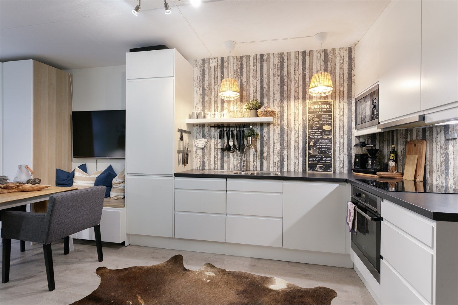 Nytt Epoq kjøkken med integrerte hvitevarer