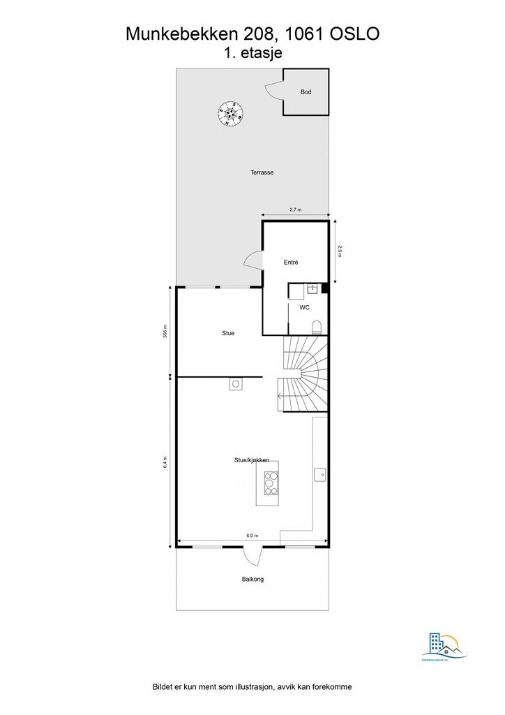 Plantegning - 1. etasje