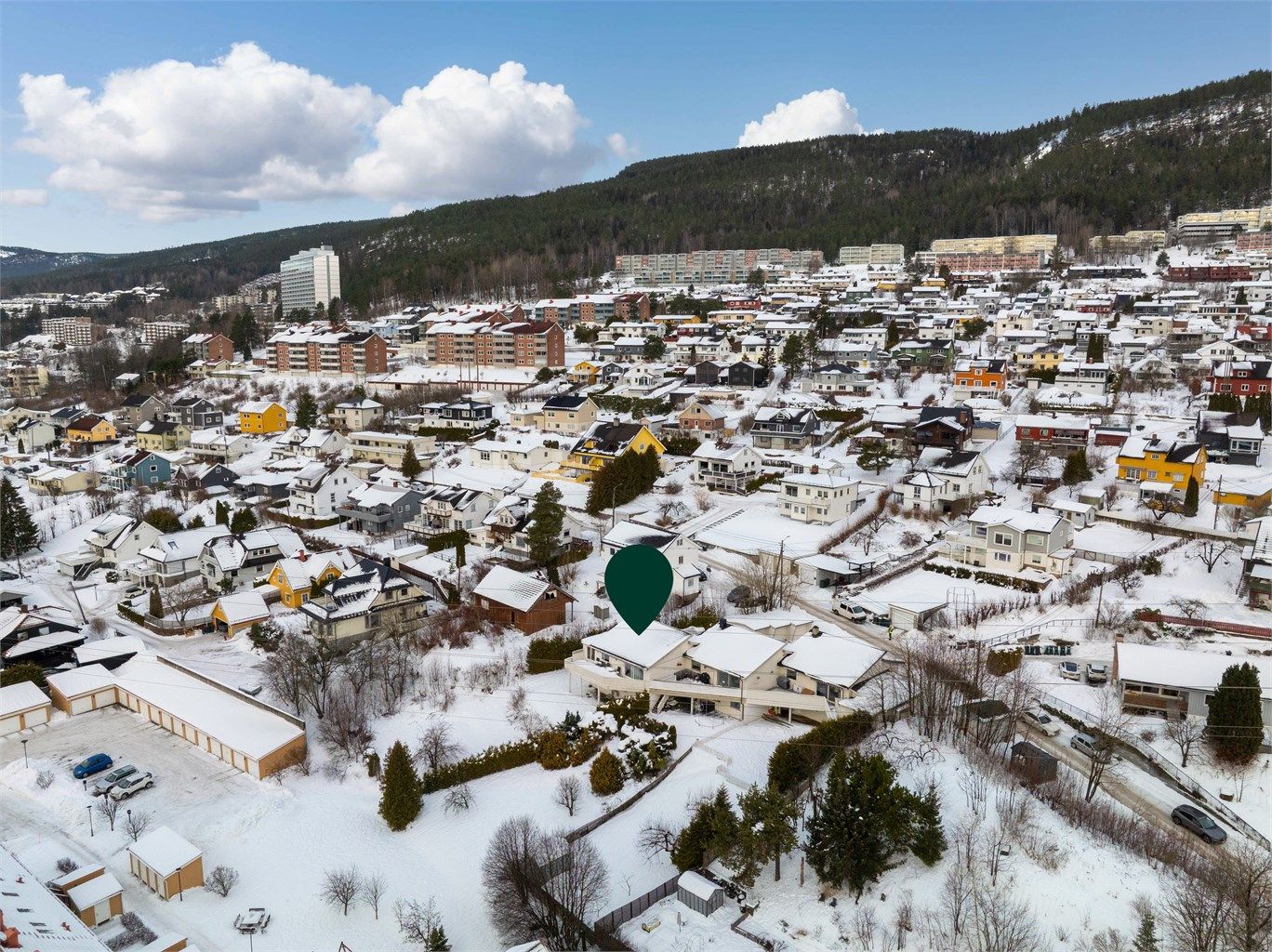 Eiendommen er beliggende i et attraktivt og barnevennlig boligområde.
Foto: Morten Woldstad