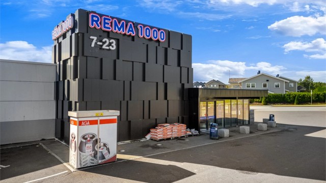 Matbutikken på Ormåsen, Rema 100 ligger bare ca. 1 km meter fra boligen