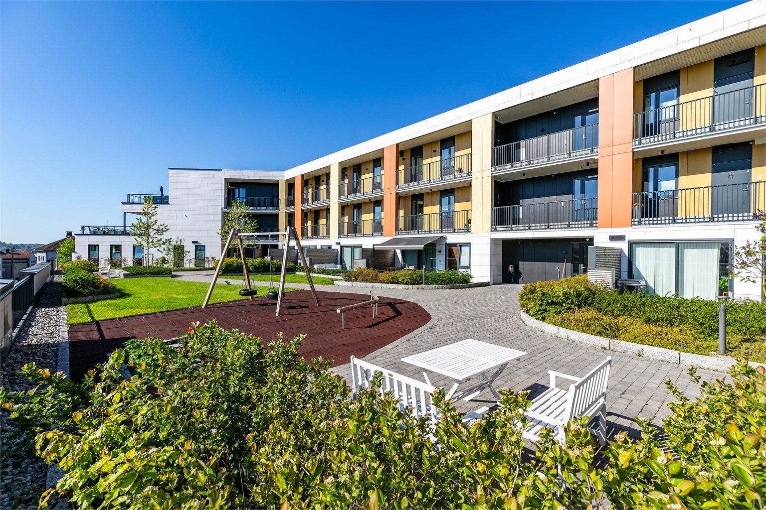 Leiligheten i Glassverket 4 presenteres av Krogsveen.
Fotograf; Børge Oppegård.