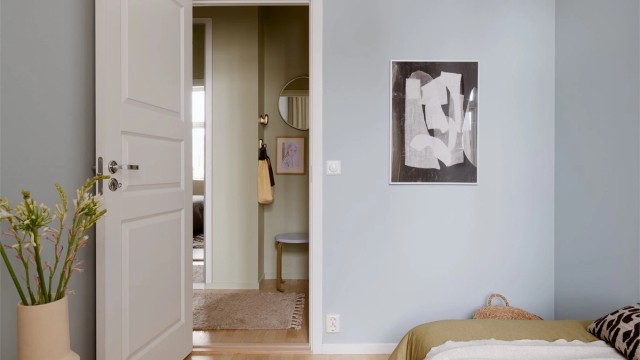 Dette rommet er foreløpig uten garderobe. Fortsettelsen bestemmer du selv.