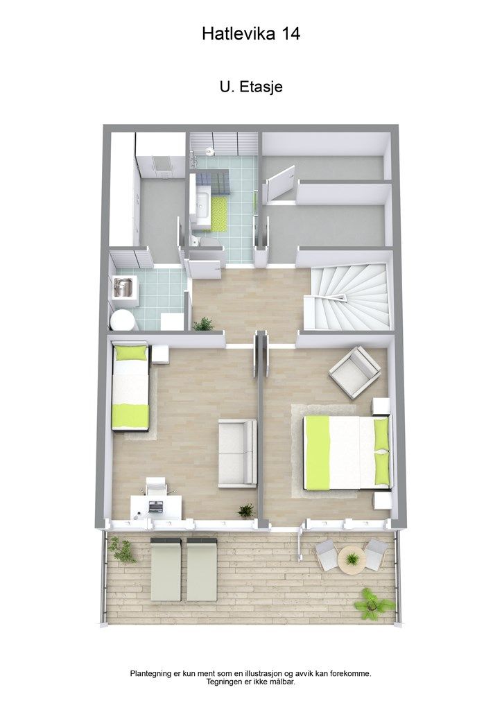 Plantegning underetasje