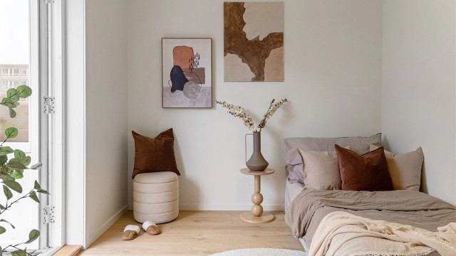 - Soverom nr. 3 har utgang til terrasse på 6 kvm -