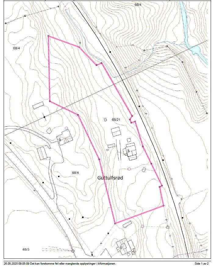 Eiendommen er på hele 7,3 mål