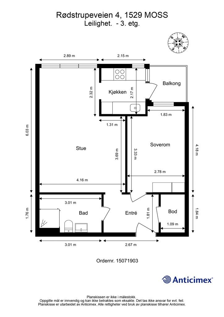 Planskisse, Rødstrupeveien 4