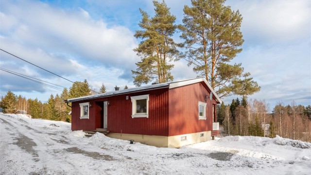 Her er det gode muligheter for dyrehold, med store uteområder og natur rett utenfor døren.