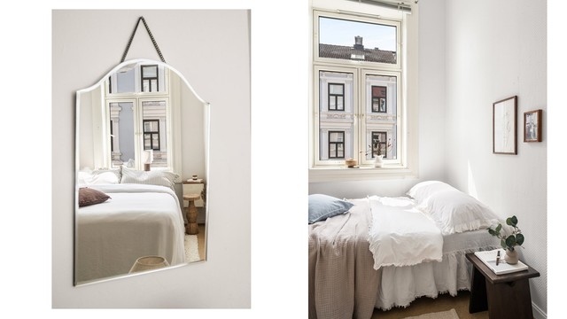 Det er godt med lysinnslipp fra vinduene og en rolig atmosfære som legger til rette for gode netter.