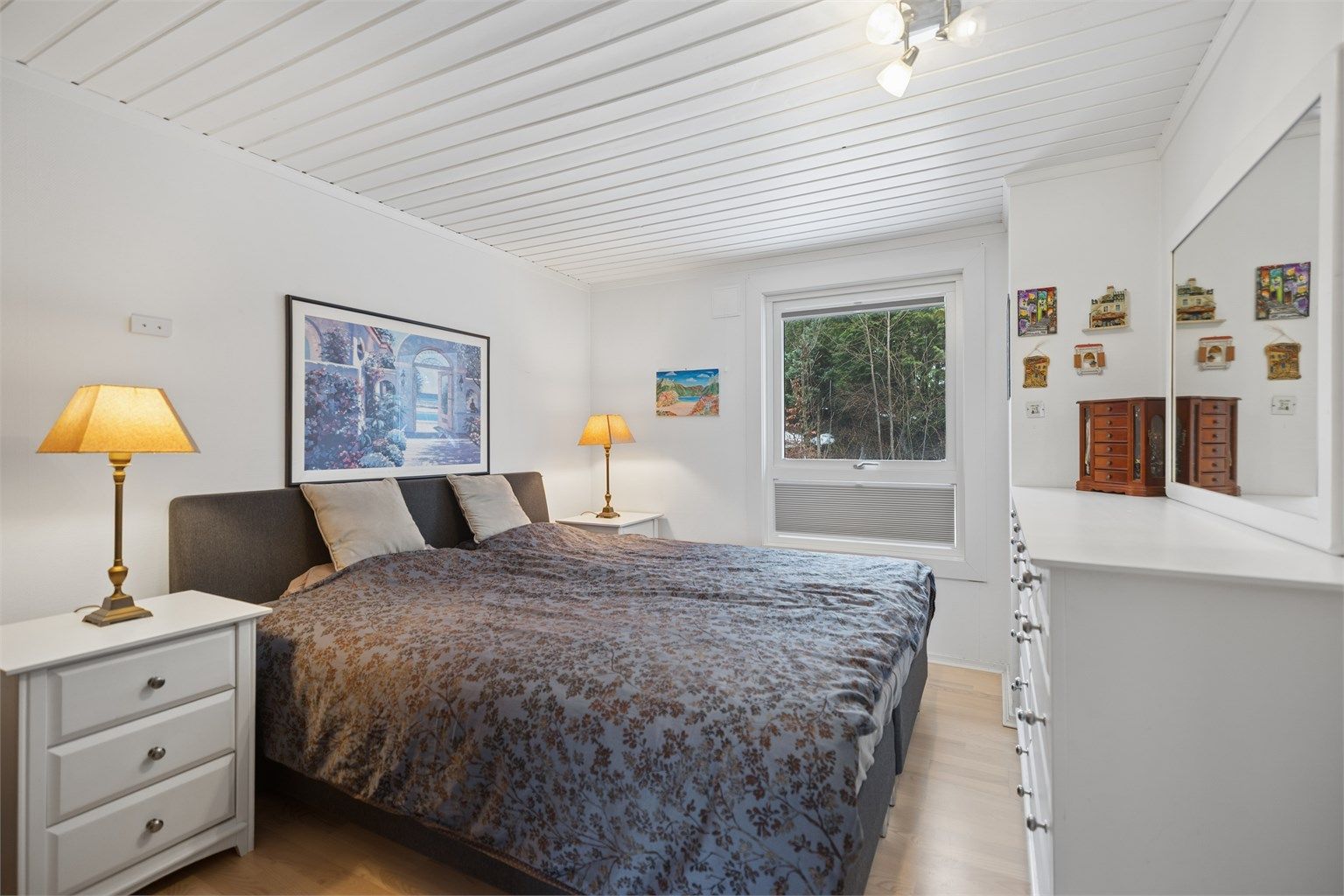 Det tredje soverommet ligger 2. etasje