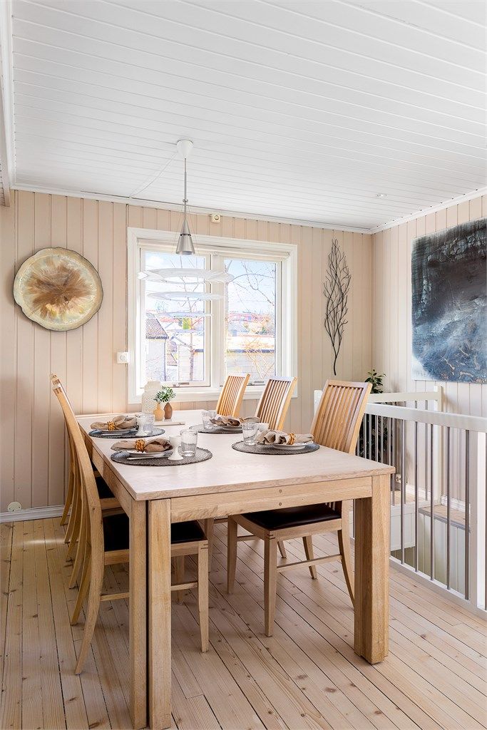 Her kan familie og venner samles rundt et godt måltid. 