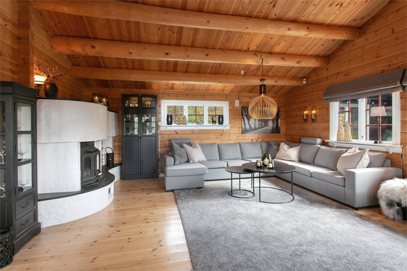 Stue med god takhøyde