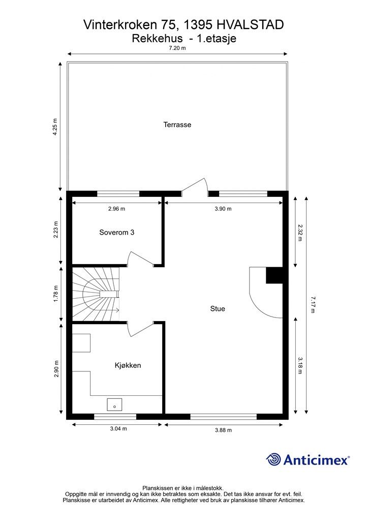 Plantegning 1.etasje
