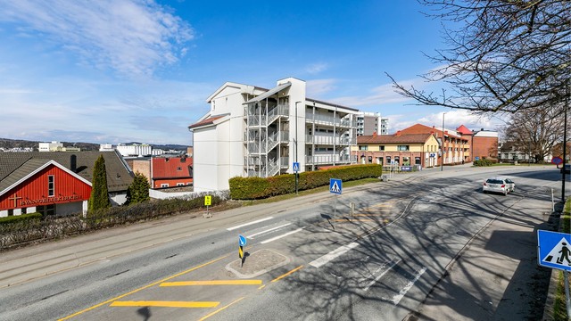 I Vogts gate 12 bor du meget sentralt - med gangavstand til alle byens tilbud og fasiliteter.