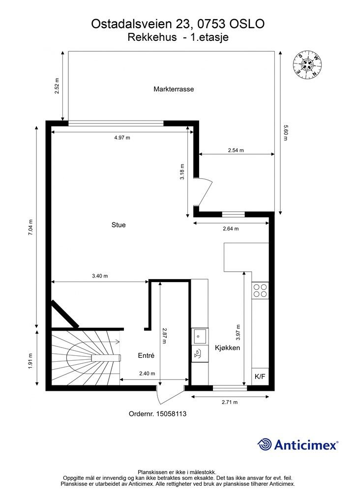 Plantegning 1. etasje