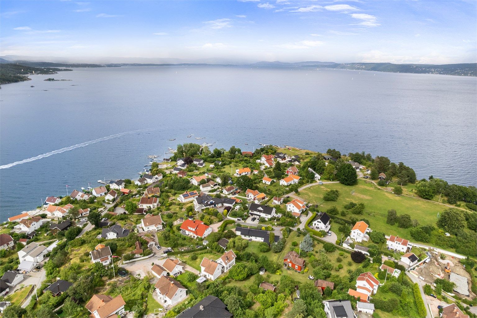 Kort vei til Oslofjorden og flotte badesteder