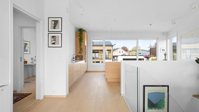 Gulv fra Saga Hardwood i herdet tre.