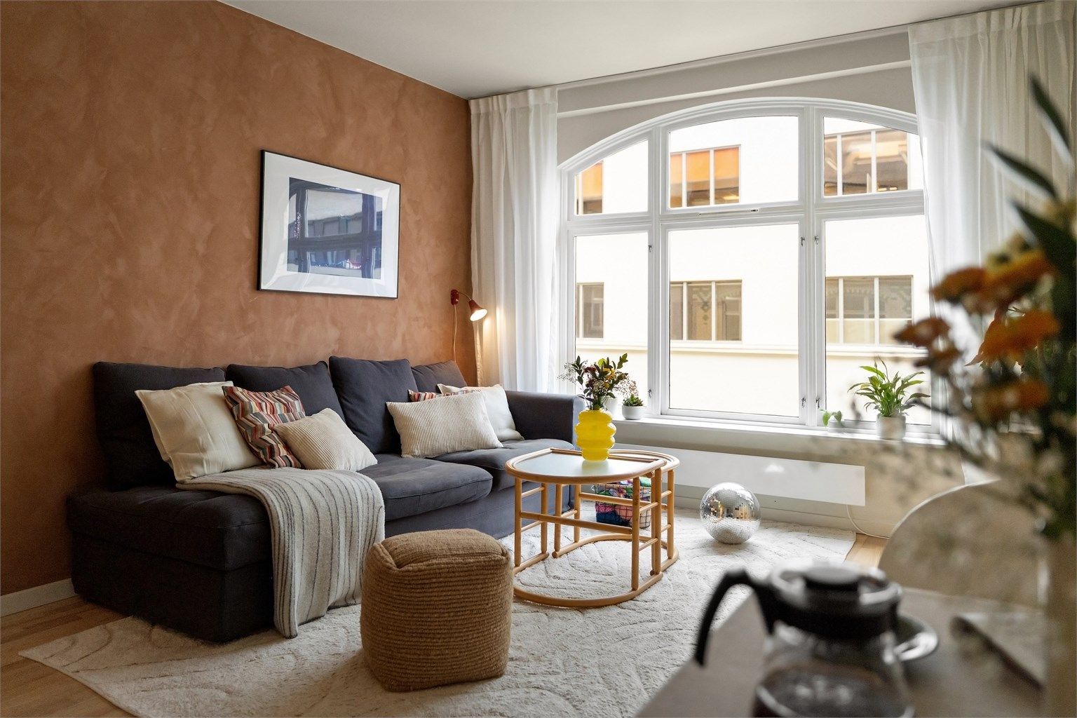 Lys og moderne 2-roms med god planløsning