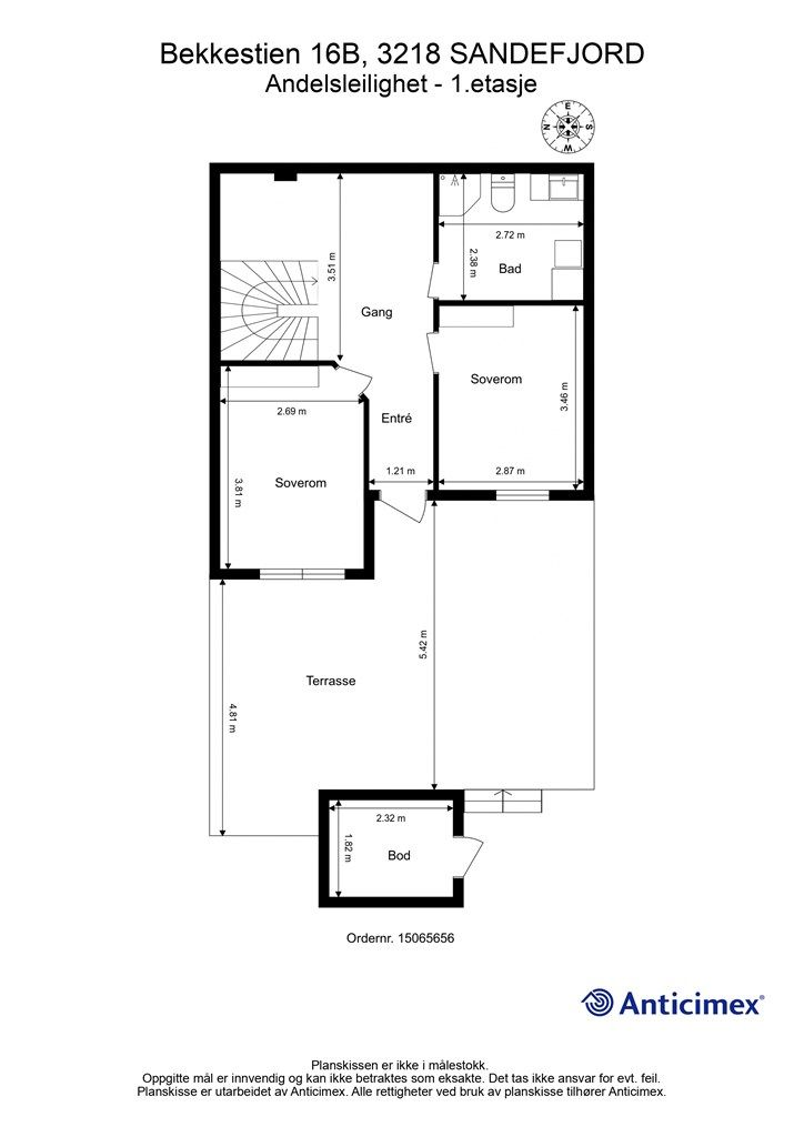 Plantegning 1.etasje