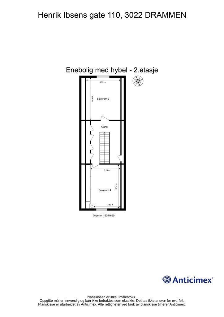 Plantegning 2. etasje