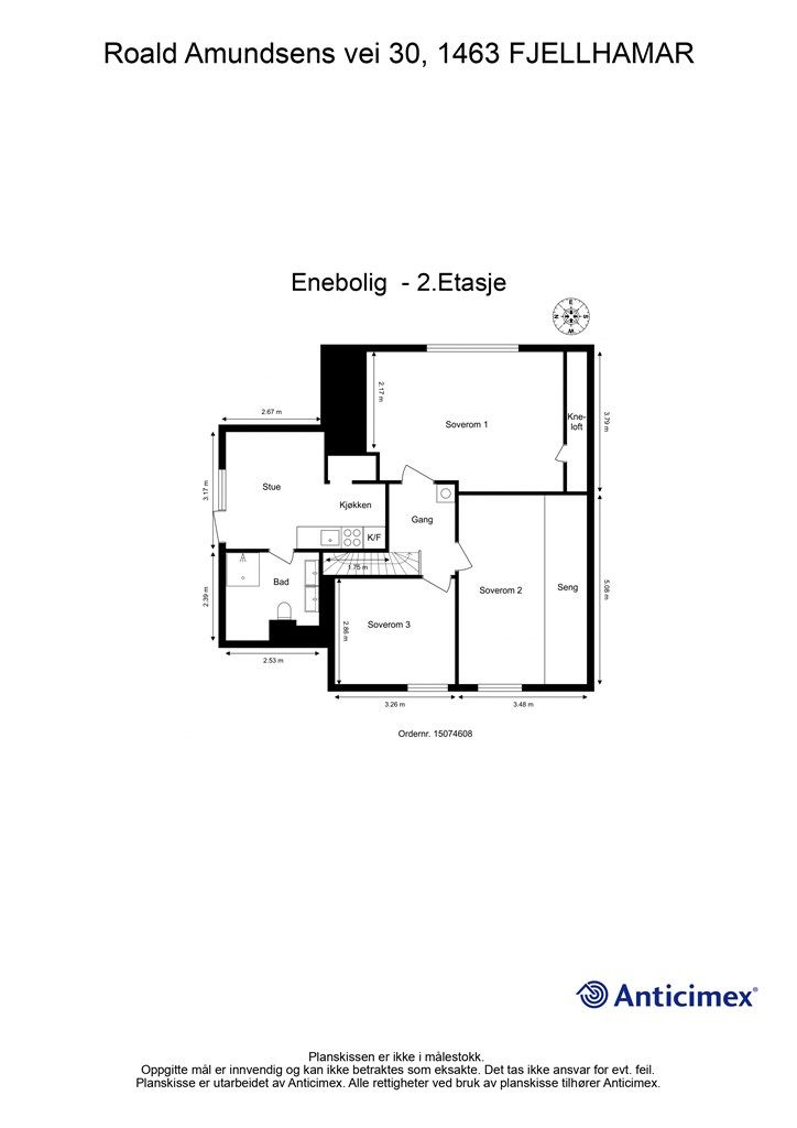 Plantegning 2. etasje