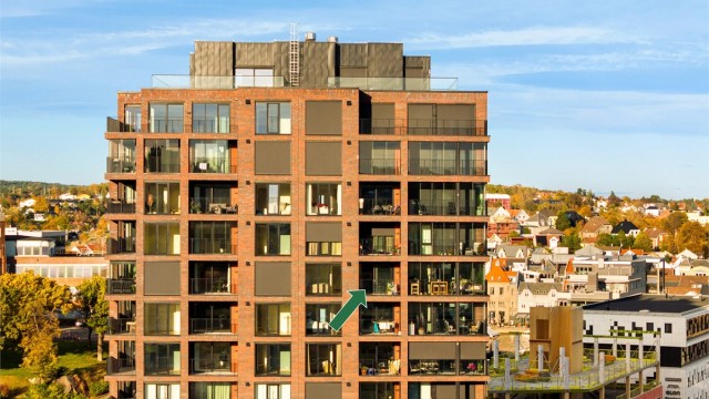 Leilighet H0802 i Byhaven Vertikal presenteres av Karl Robert Hansen i Krogsveen.