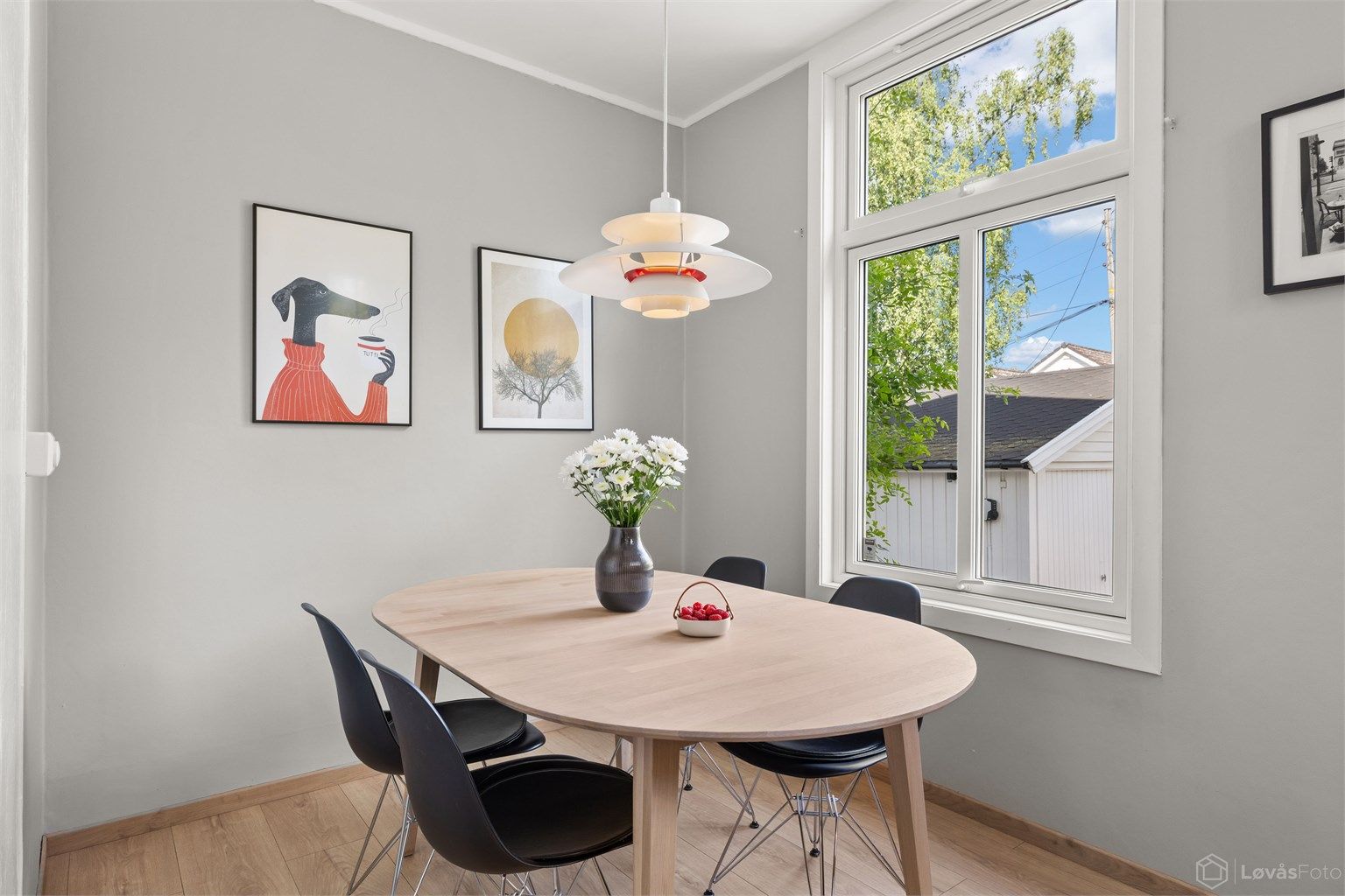 God plass til spisebord