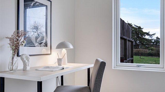 Rommet er lett å møblere etter behov.