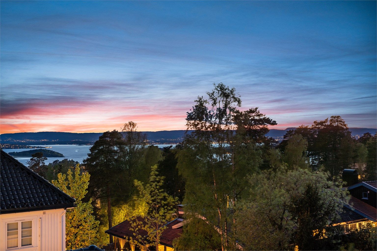Utsikt fra loftsetasjen