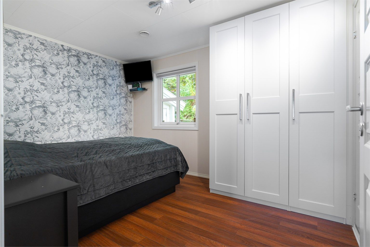 Hovedsoverommet er på 11 kvm.