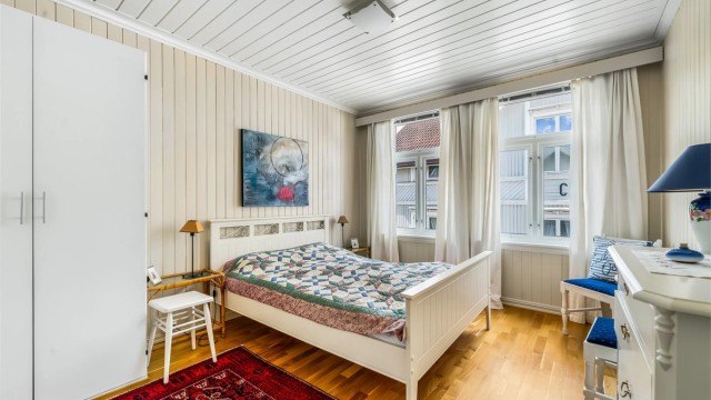 Etasjen har fire soverom med gode størrelser.