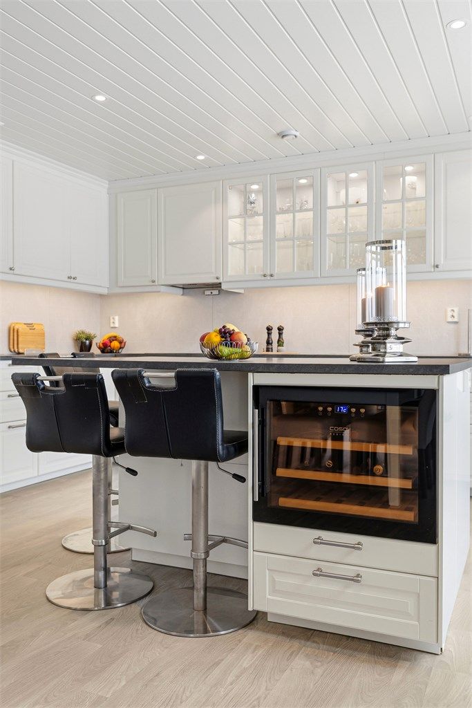 Dekorativ og praktisk kjøkkenøy