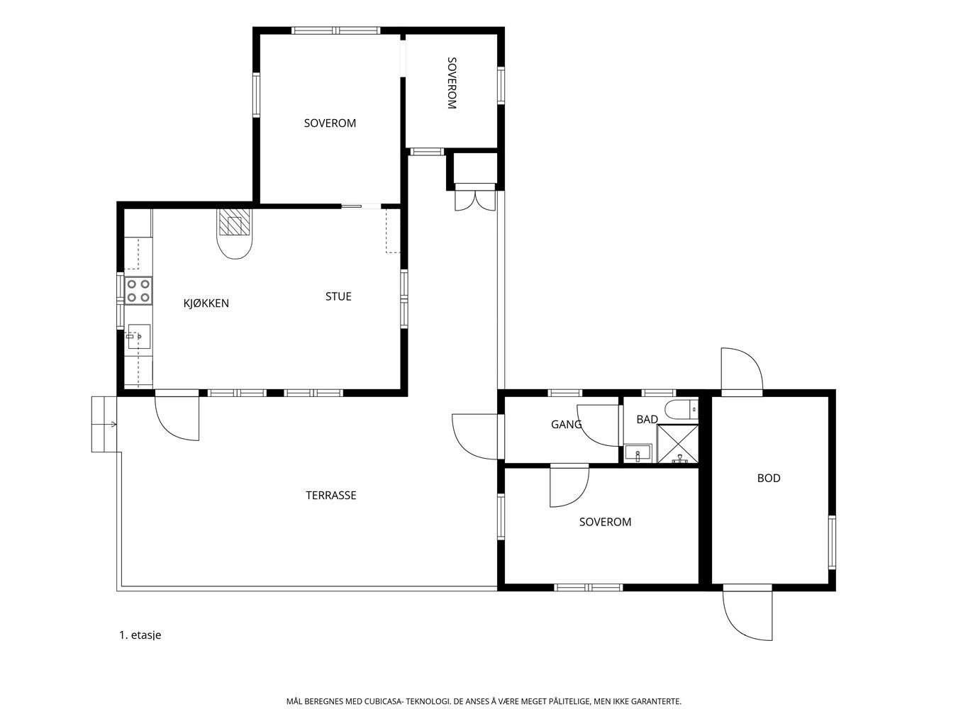 Planskissen er veiledende.