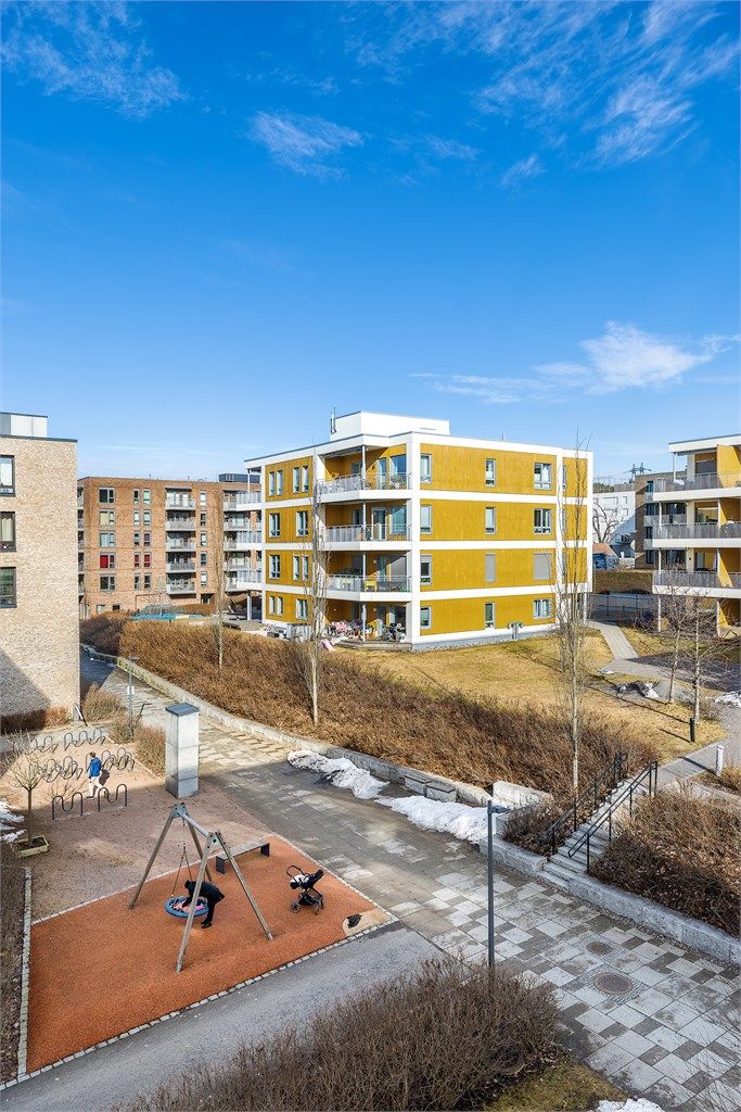 Utsikt fra balkongen