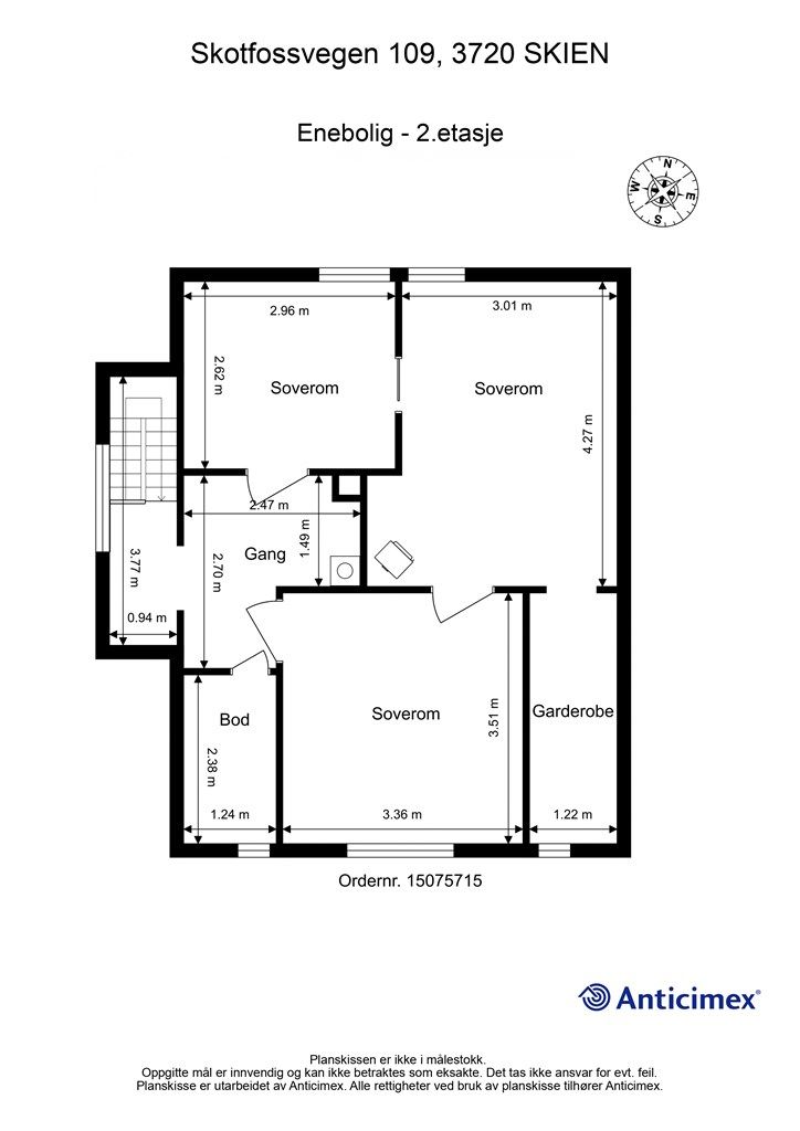 Plantegning - 2.etg.