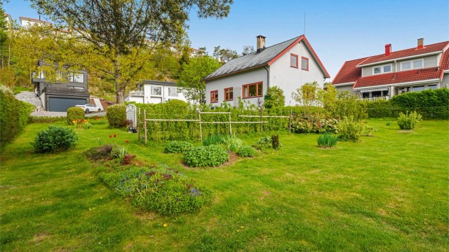 Hagen gir gode muligheter for lek, dyrking og rekreasjon.