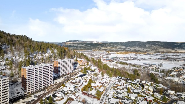 Kort vei til Drammen sentrum