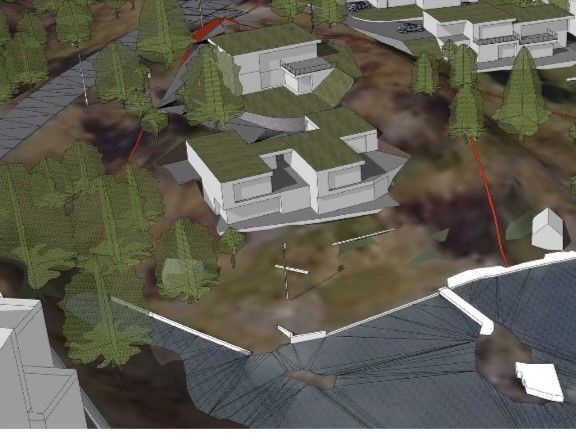 plan og bygg har gitt aksept for å jobbe videre med hovedgrepet vist i Skissemateriell, datert 09.05.2025 kl 1622