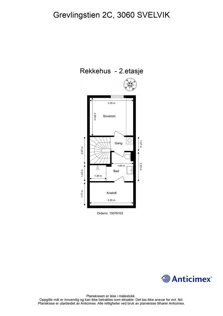 Plantegning 2.etasje