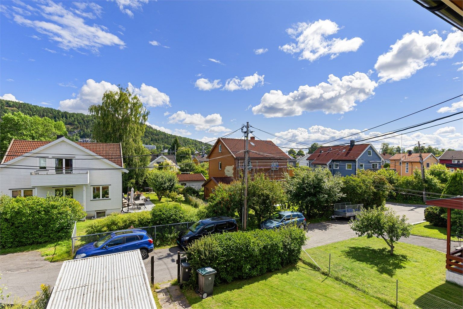 Utsyn fra 2. etasje 