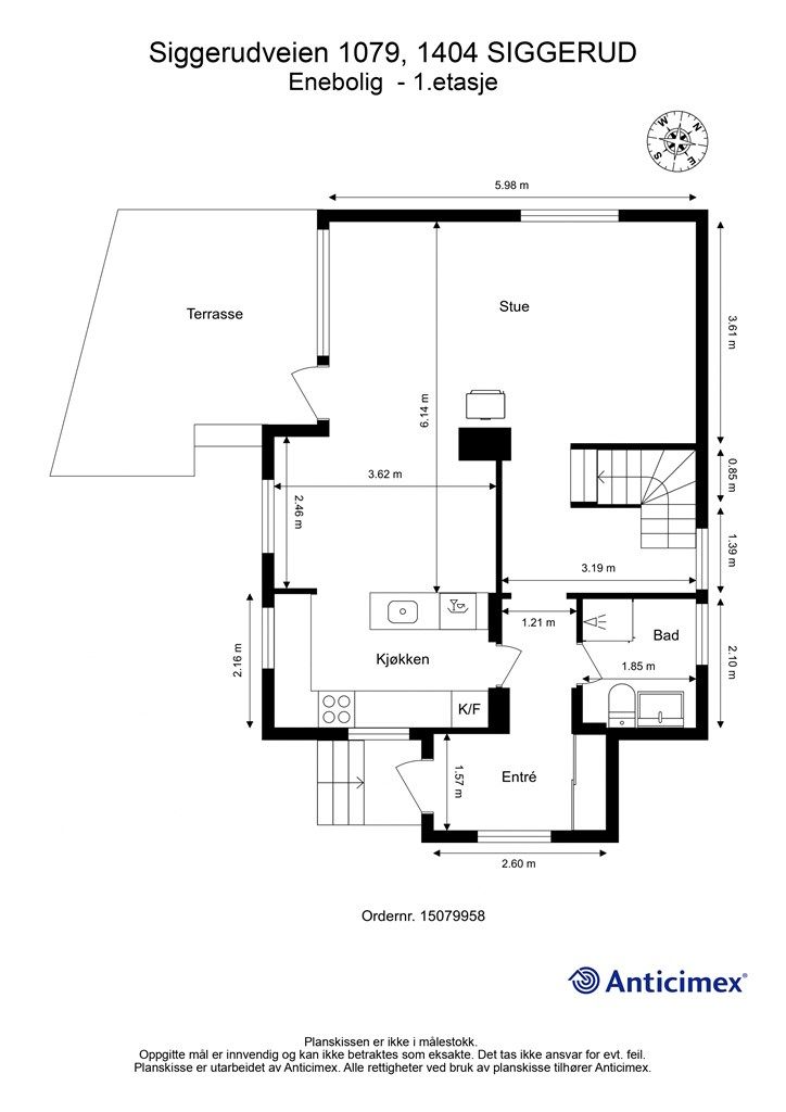 Plantegning - 1.etasje