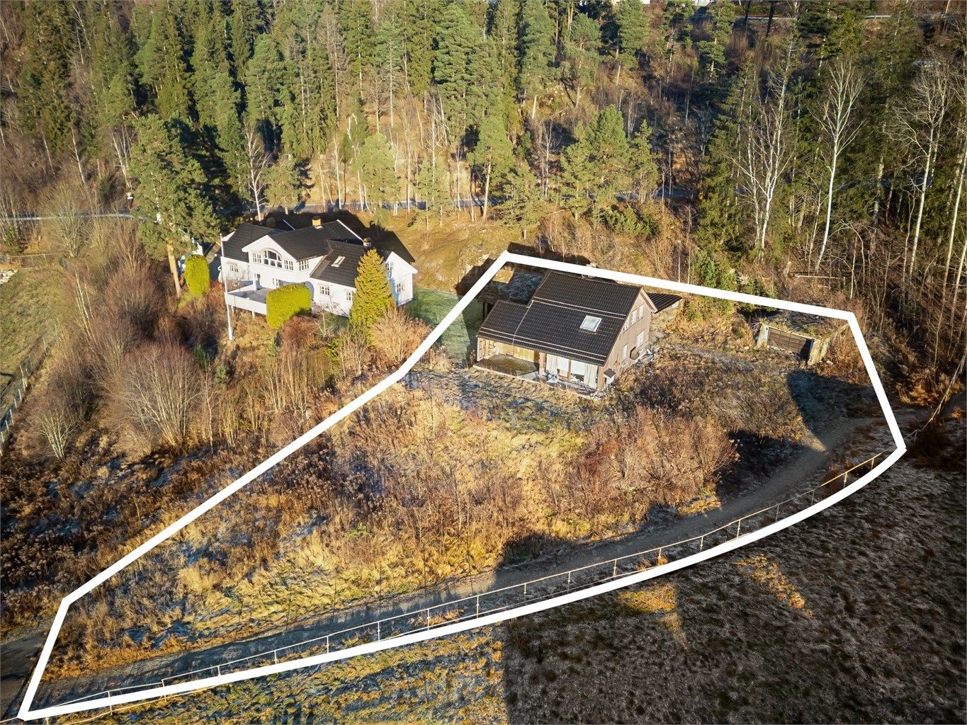 Flott tomt på ca. 1,789 kvm i LNF-område.
Foto: Ole Thorgeir Solheim Thoresen