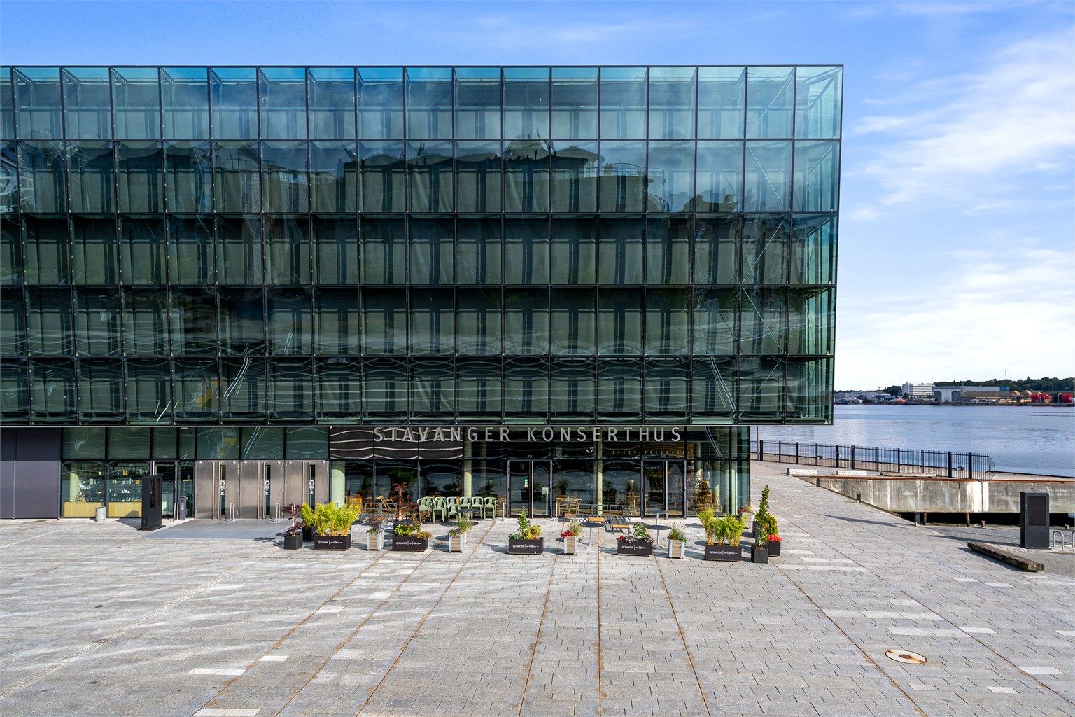 Stavanger konserthus like ved.