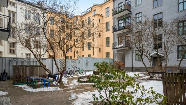 Borettslaget har fine opparbeidede fellesområder som kan benyttes av beboerne.