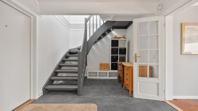 Trappen leder opp til takterrassen