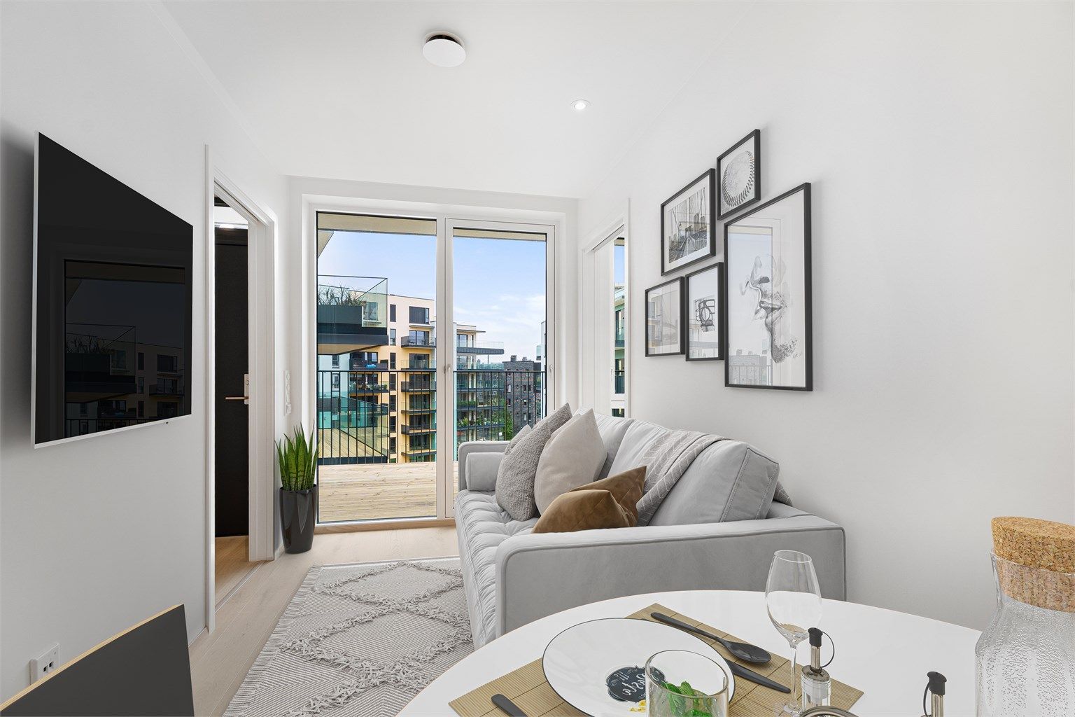 Velkommen til Tangen 27. Flott leilighet i 5 etg, Luftig beliggenhet 