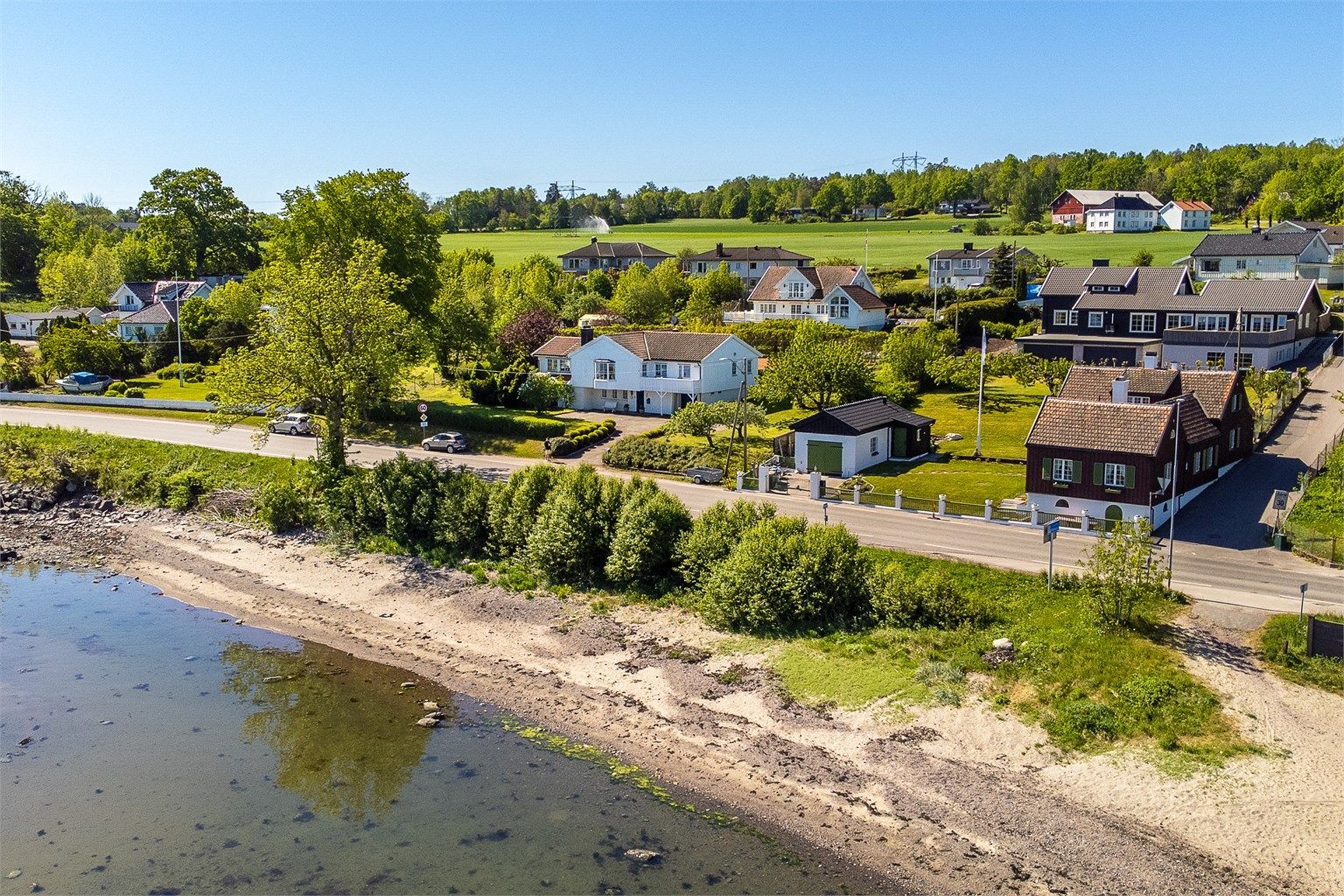 Få meter til morgenbadet!