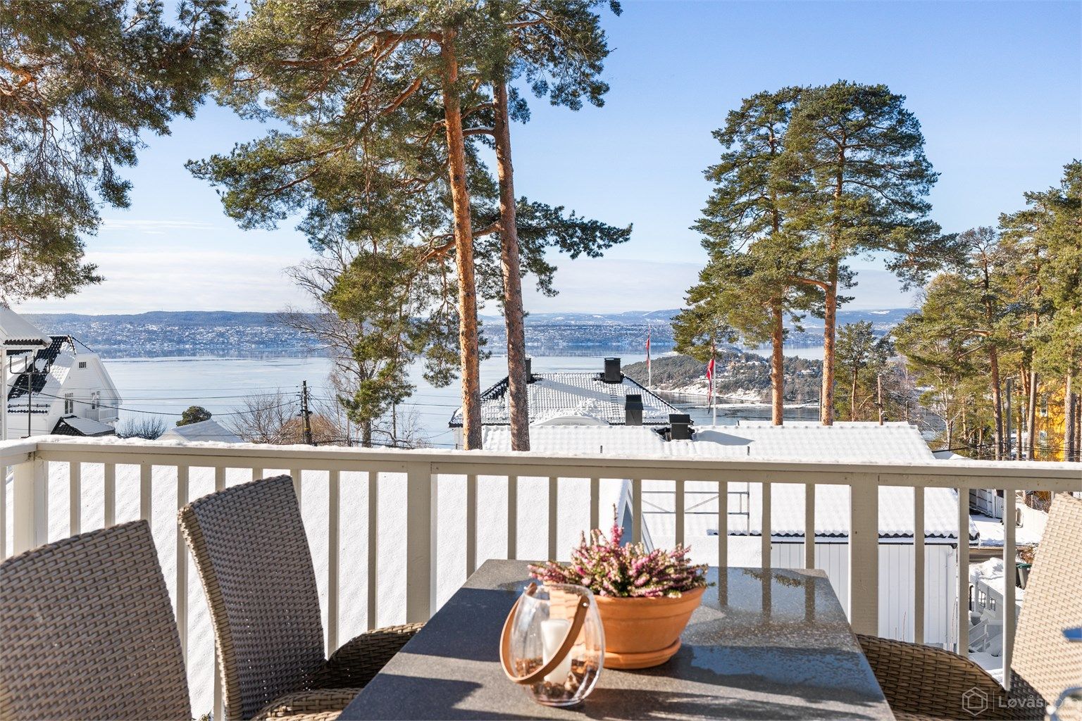 Verandaen er overbygget