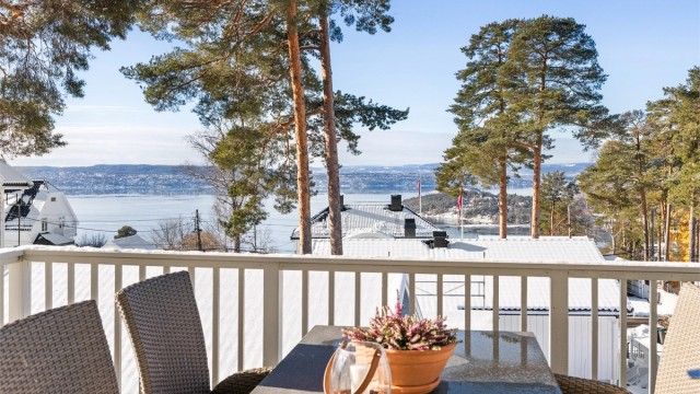 Verandaen er overbygget